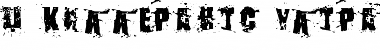 X_KillerAnts Font
