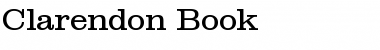 Clarendon Book Font