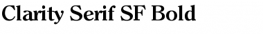 Clarity Serif SF Bold