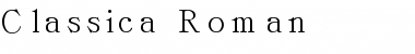 Download Classica-Roman Font