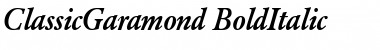 Download ClassicGaramond Font