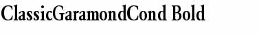 Download ClassicGaramondCond Font
