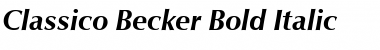 Download Classico Becker Font
