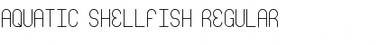 Aquatic Shellfish Regular Font