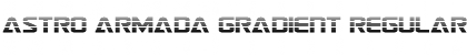 Download Astro Armada Gradient Font