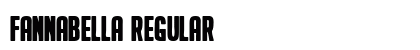 Fannabella Regular Font Preview Fannabella Regular Font Preview