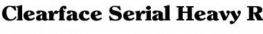 Download Clearface-Serial-Heavy Font