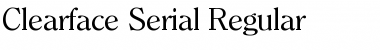 Download Clearface-Serial Font
