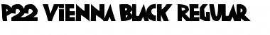 P22 Vienna Black Regular Font