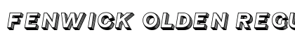 Fenwick Olden Regular Font Preview Fenwick Olden Regular Font Preview