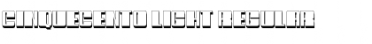 Download Cinquecento Light Font