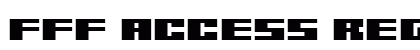 FFF Access Regular Font FFF Access Regular Font Preview