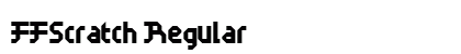 FFScratch Regular Font Preview FFScratch Regular Font Preview