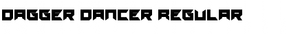 Dagger Dancer Regular Font