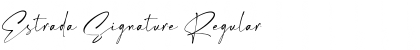 Download Estrada Signature Font