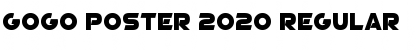 GoGo Poster 2020 Regular Font