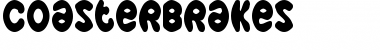 Download CoasterBrakes Font
