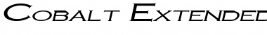Cobalt Extended Italic Font