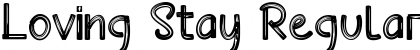 Download Loving Stay Font