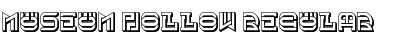 Download Museum Hollow Font