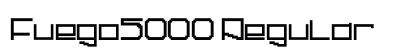 Fuego5000 Regular Font Fuego5000 Regular Font Preview