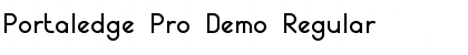 Download Portaledge Pro Demo Font