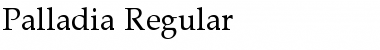 Download Palladia Font