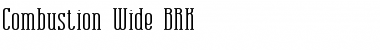 Download Combustion Wide BRK Font