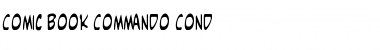 Download Comic Book Commando Cond Font