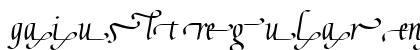 Gaius LT RegularEnd Regular Font Gaius LT RegularEnd Regular Font Preview