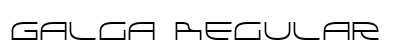 Galga Regular Font Galga Regular Font Preview