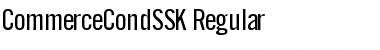 CommerceCondSSK Regular Font
