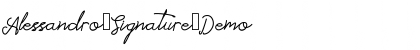 Alessandro_Signature_Demo Regular Font