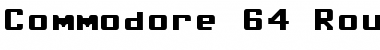 Commodore 64 Rounded Regular Font