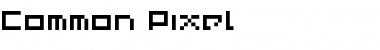 Download Common Pixel Font