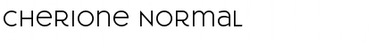 Cherione Normal Font