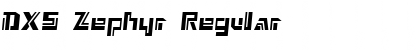 DXS Zephyr Regular Font