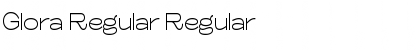 Glora Regular Regular Font