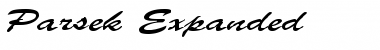 Parsek Expanded Regular Font