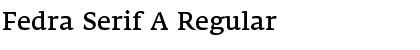 Fedra Serif A Regular