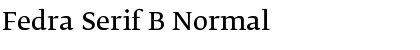 Fedra Serif B Normal