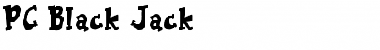 Download PC Black Jack Font