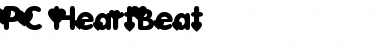 Download PC HeartBeat Font