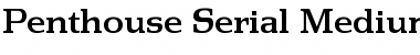 Download Penthouse-Serial-Medium Font