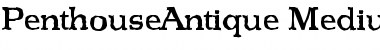 PenthouseAntique-Medium Regular Font