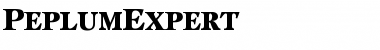 Download PeplumExpert Font