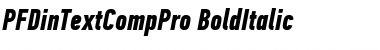 Download PF Din Text Comp Pro Font