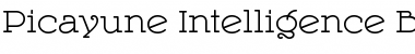 Download Picayune Intelligence BT Font