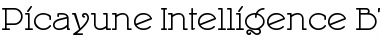 Picayune Intelligence BT Regular Font
