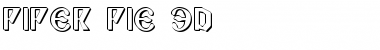 Piper Pie 3D Font